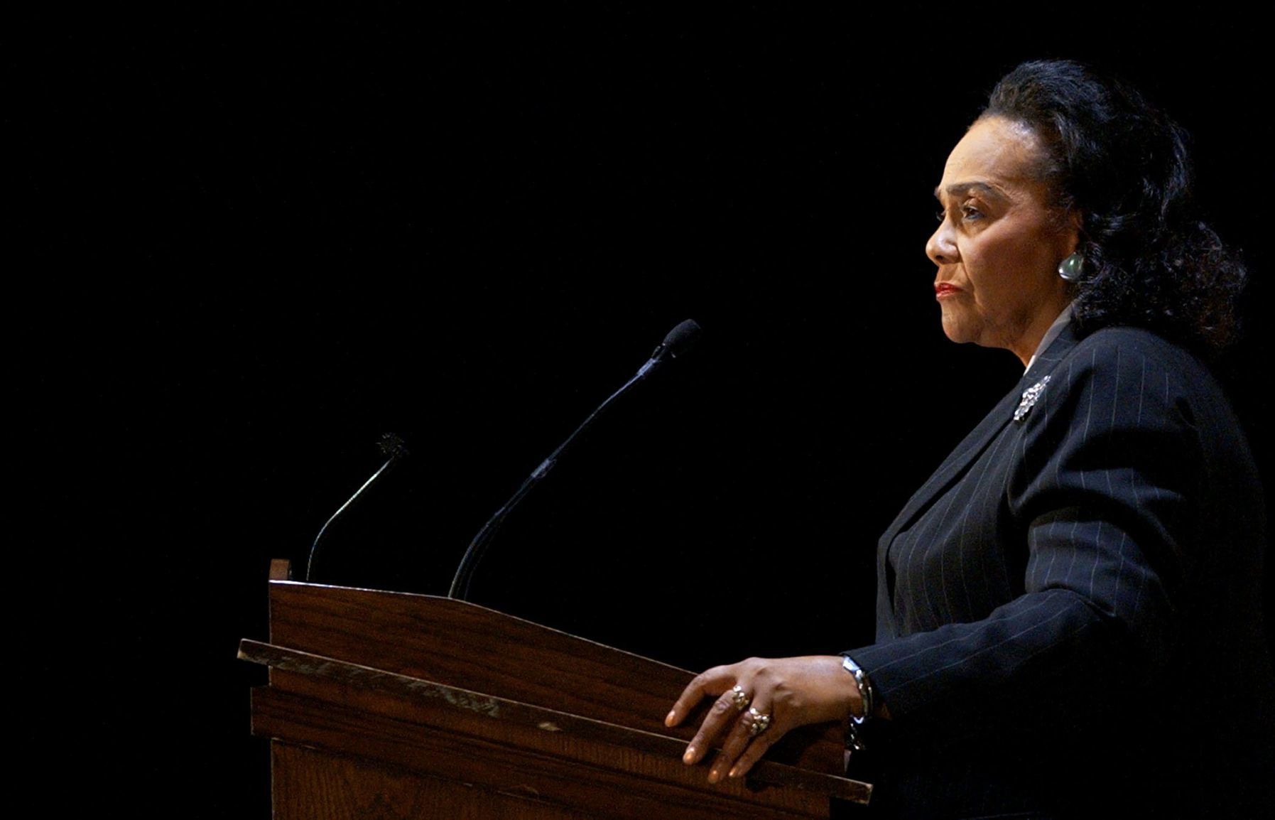 Coretta Scott King visits OSU in 2005